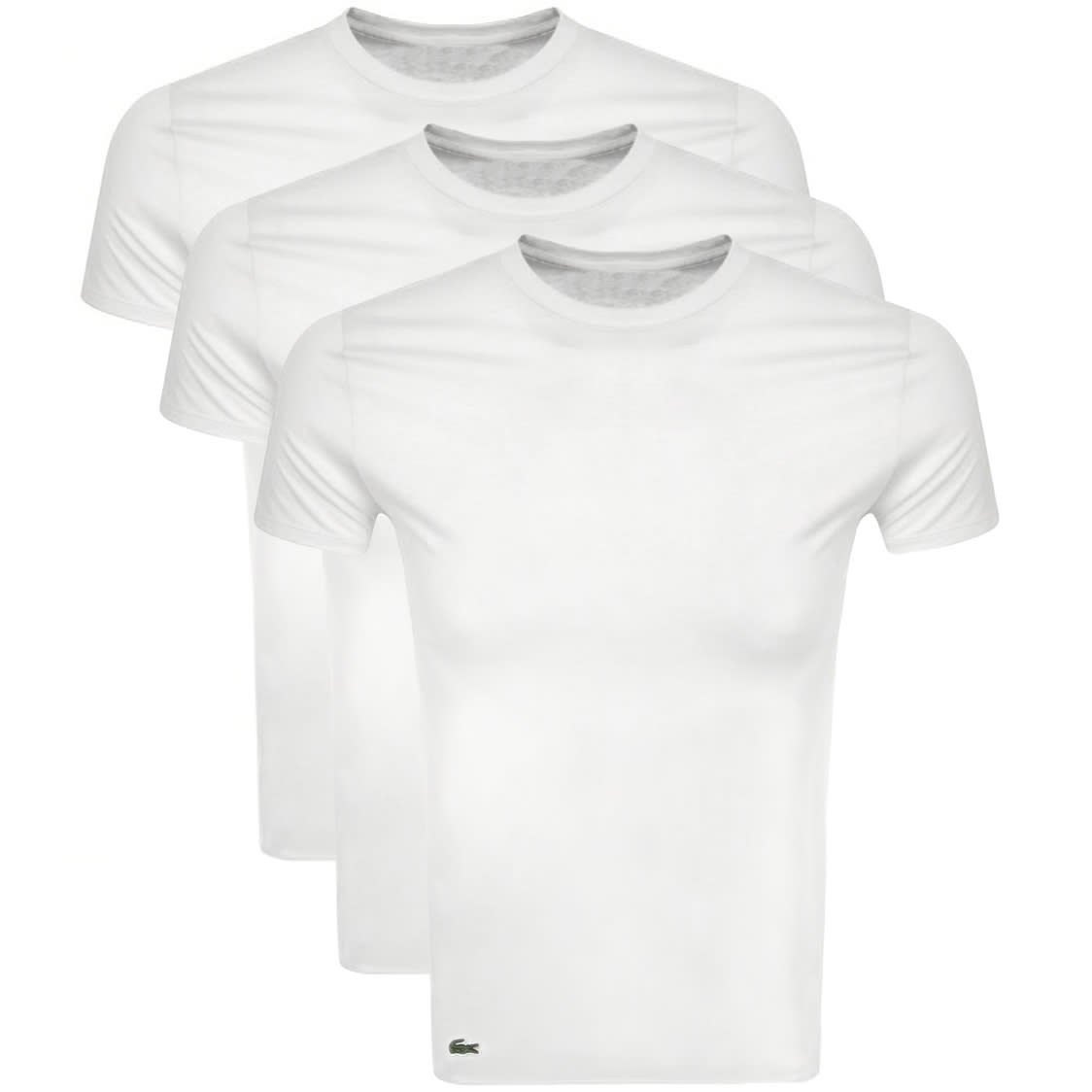 Alternative Image for ProductLacoste Triple Pack T Shirts White1